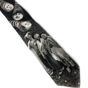 Ralph Marlin Three Stooges Golfing Men Novelty Tie